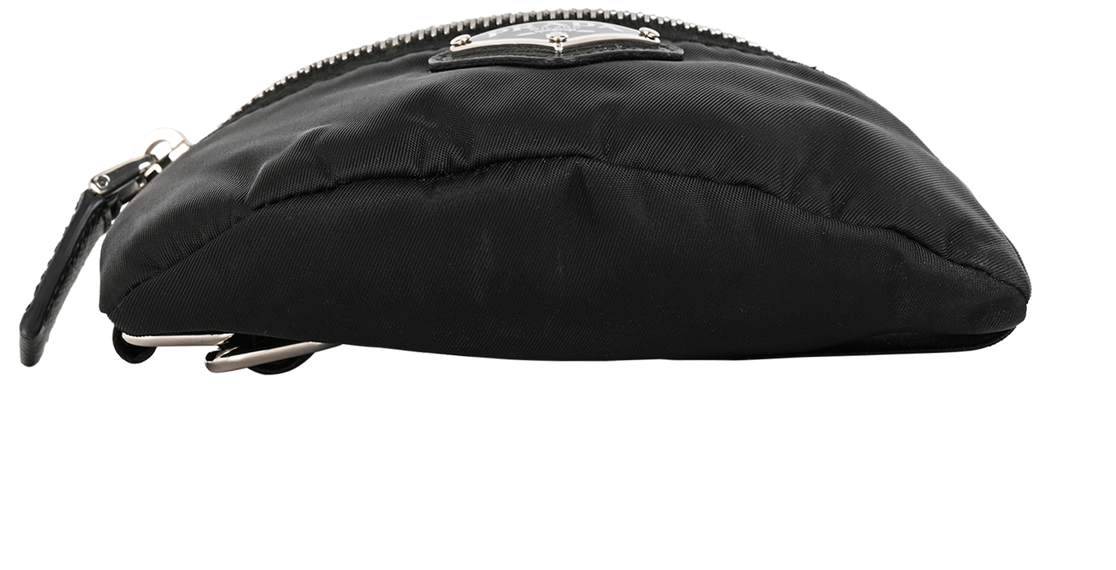 Prada Armband Pouch, &pound;225, Accessories, Black, Nylon, Top view